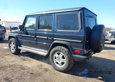 2003 Mercedes-Benz G 500 z USA, uszkodzony, nr VIN WDCYR49E23X142385